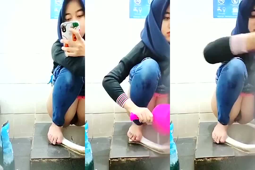 Ngintip Hijab Poop Di Wc @lfamart